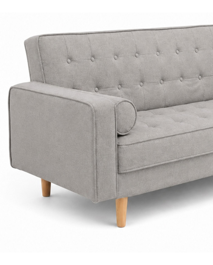 Sofá cama Pynkie convertible en cama de matrimonio