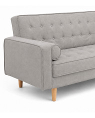 Sofá cama Pynkie convertible en cama de matrimonio