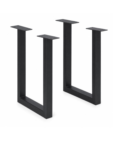 Patas U para mesa pack de 2 unidades