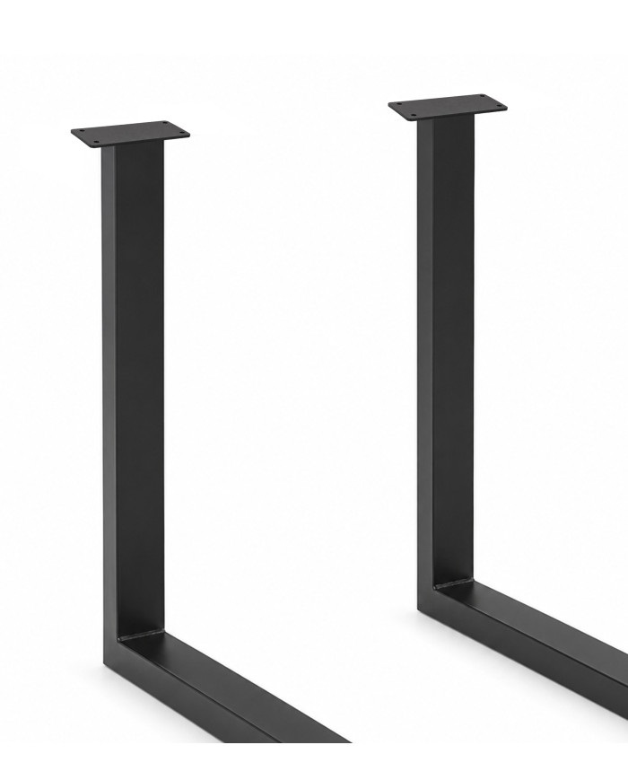 Patas U para mesa pack de 2 unidades
