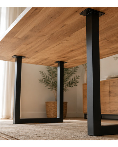 Patas U para mesa pack de 2 unidades