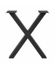 Patas X para mesa pack de 2 unidades