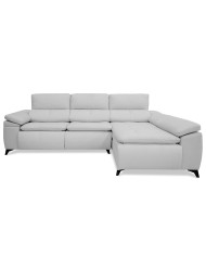 Sofá Chaise Longue Goya con arcón y asientos deslizantes