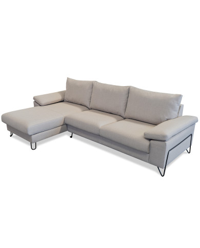 Sofá Chaise Longue Danko de 290 cm desenfundable