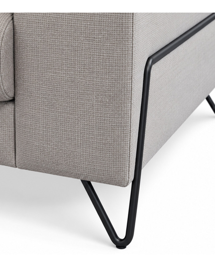 Sofá Chaise Longue Danko de 290 cm desenfundable