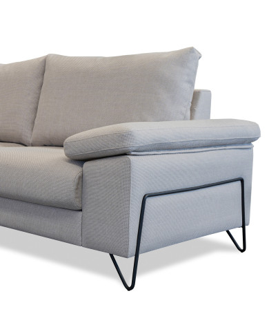 Sofá Chaise Longue Danko de 290 cm desenfundable