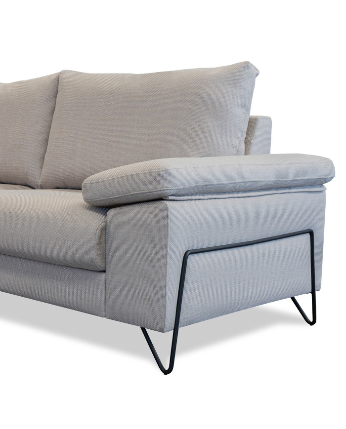 Sofá Chaise Longue Danko de 290 cm desenfundable