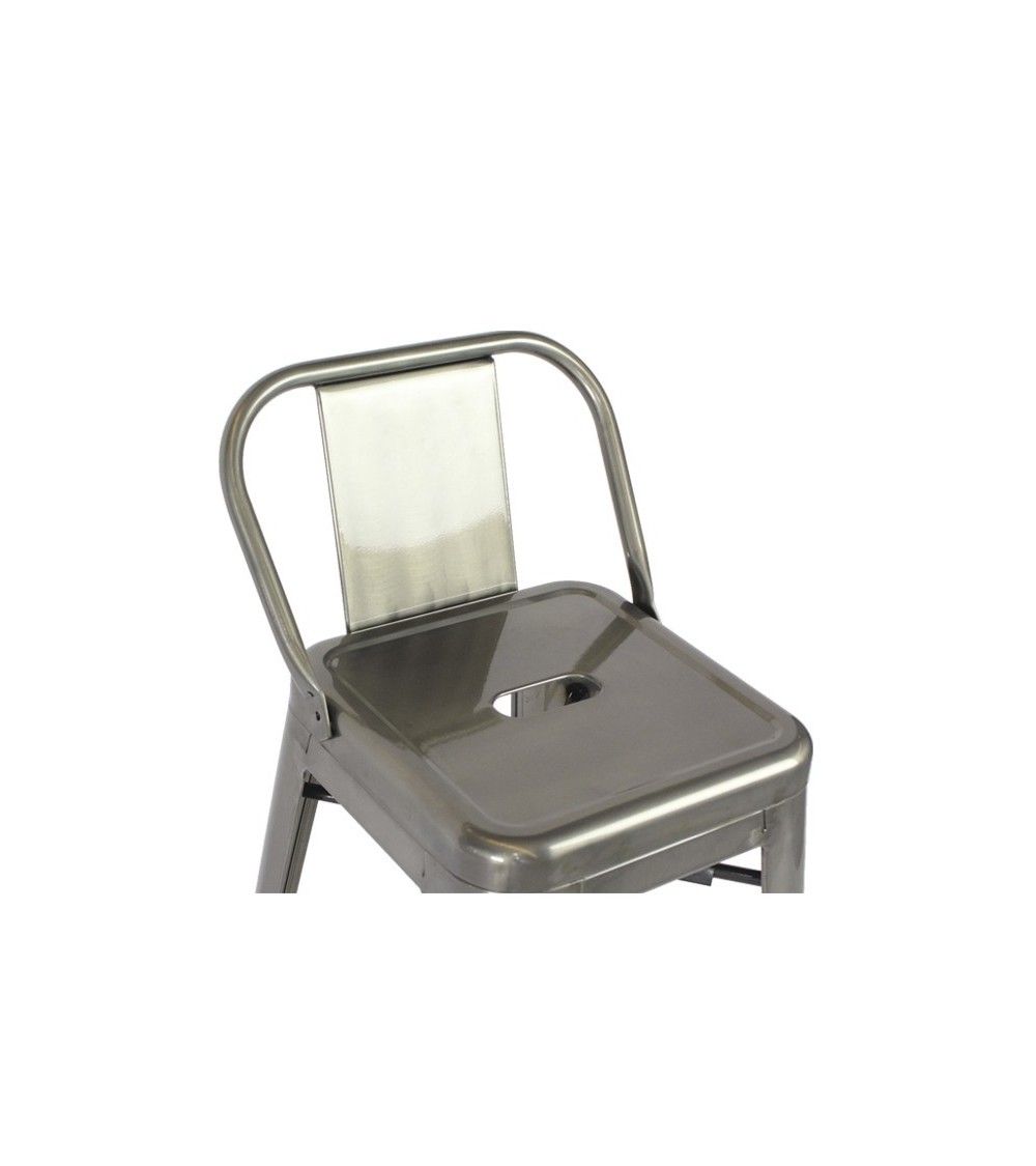 Pack 4 taburetes altos metálicos TOLIX