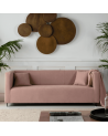 Sofá 3 plazas terciopelo rosa Happiness Pink | Don Tresillo