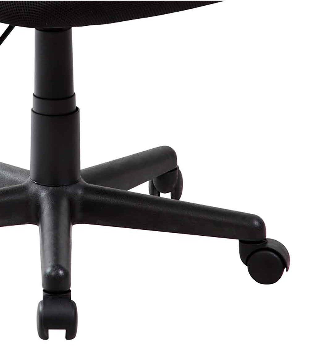 Silla de escritorio tapizada Maya, con tejido 3D