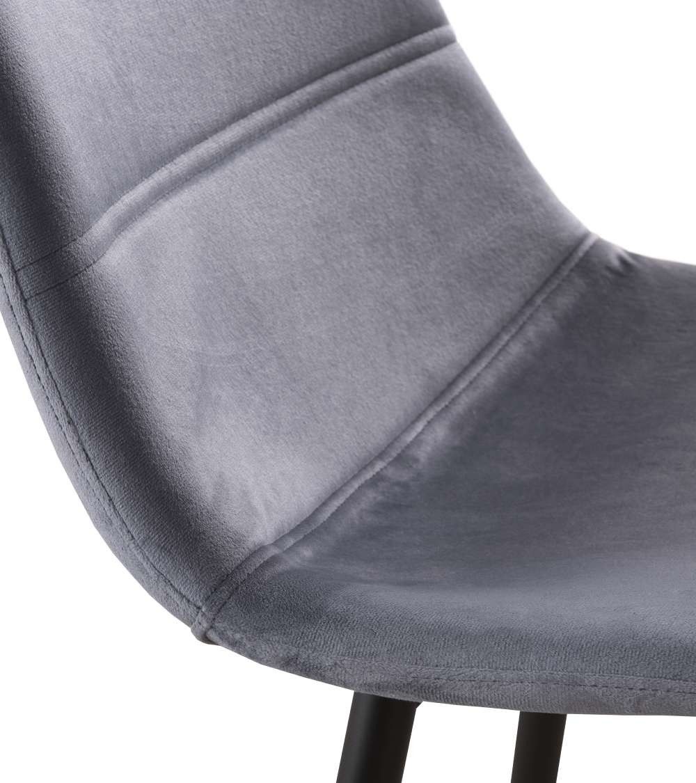 Sillas comedor terciopelo DENMARK - Pack 4 Uds.