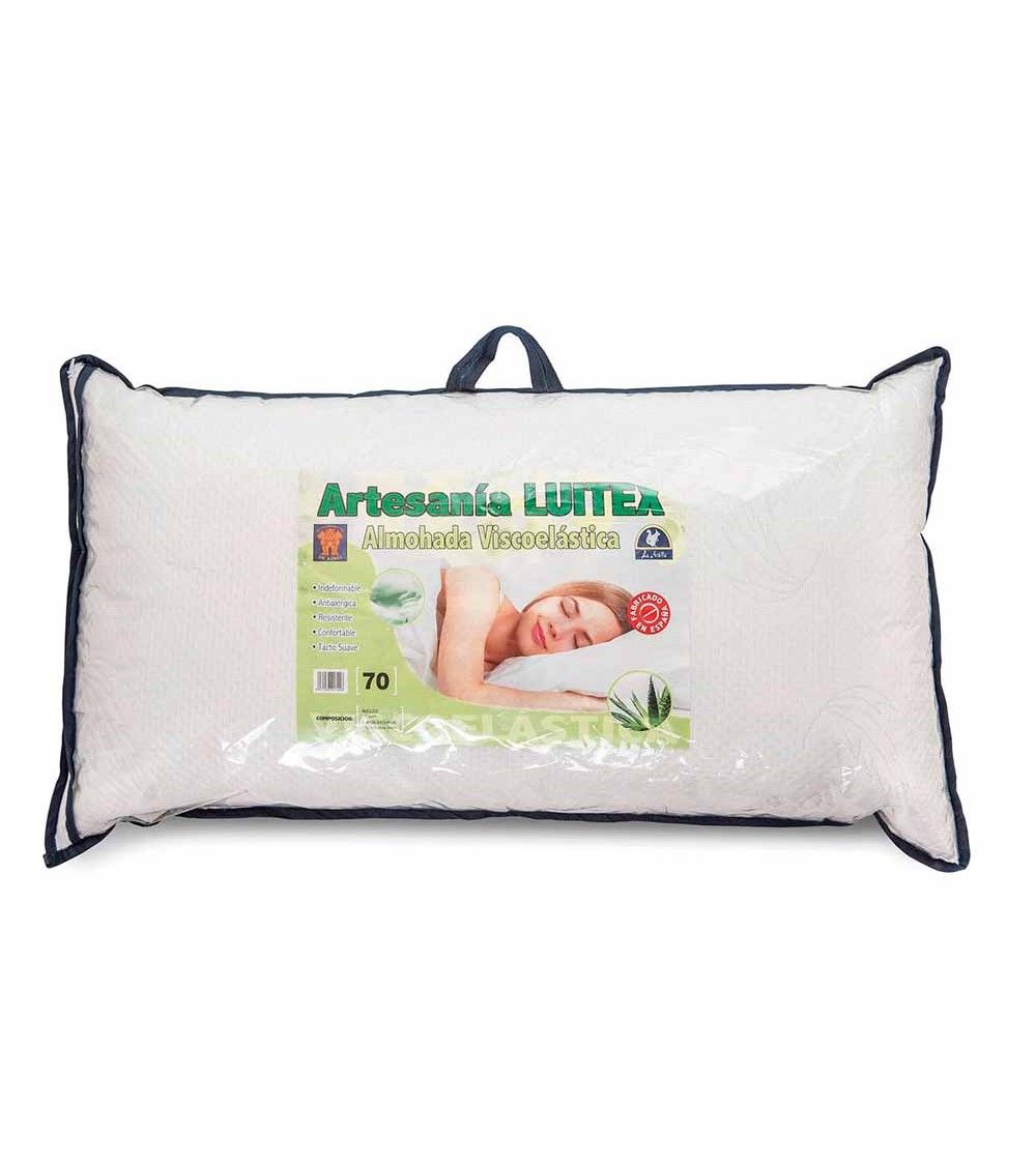 Almohada Viscoelástica Aloe Soja para el mejor descanso Almohada Viscoelástica Aloe Soja para el mejor descanso