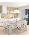 Mesa comedor fija 140 cm DORIAN