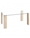 Mesa comedor rectangular cristal CANNES