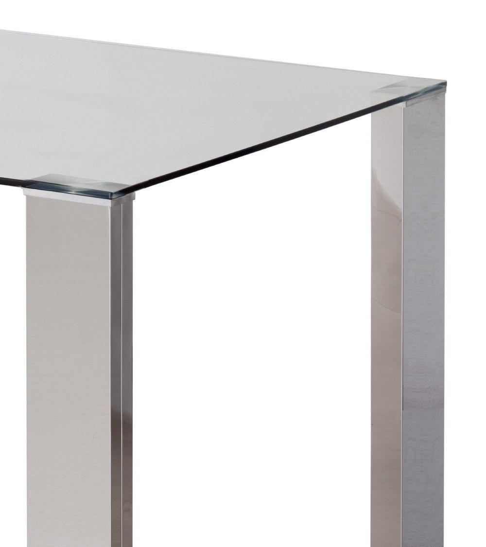 Mesa comedor rectangular cristal CANNES