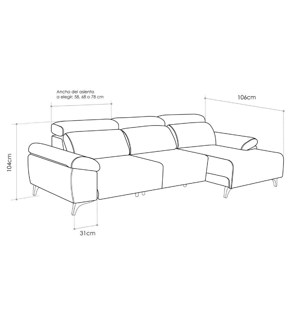 Sofá Chaise Longue SNOOPY Sofá Chaise Longue SNOOPY