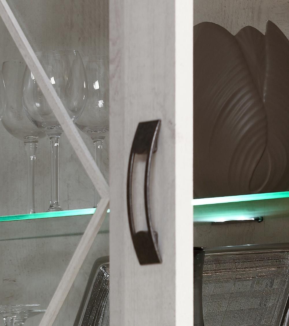 Vitrina alta de salón-comedor KAREN