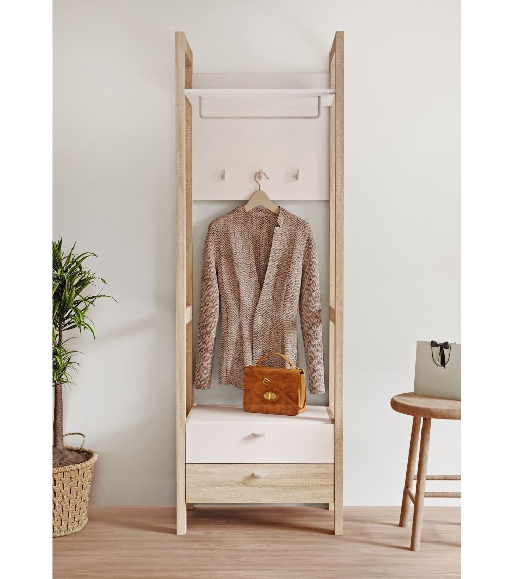 Mueble perchero para recibidor BJORN