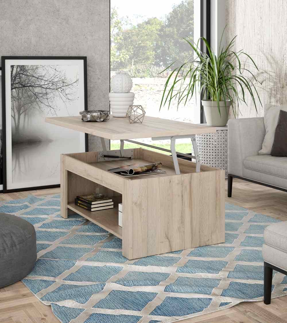 Mesa centro elevable DUMI | Cambia Tus Muebles