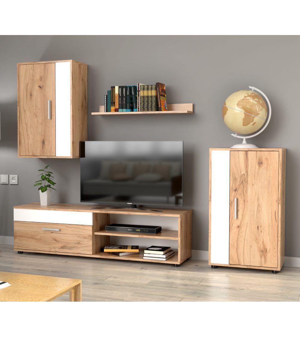 Mueble de salón BOSCO - Mueble modular moderno | Cambia Tus Muebles