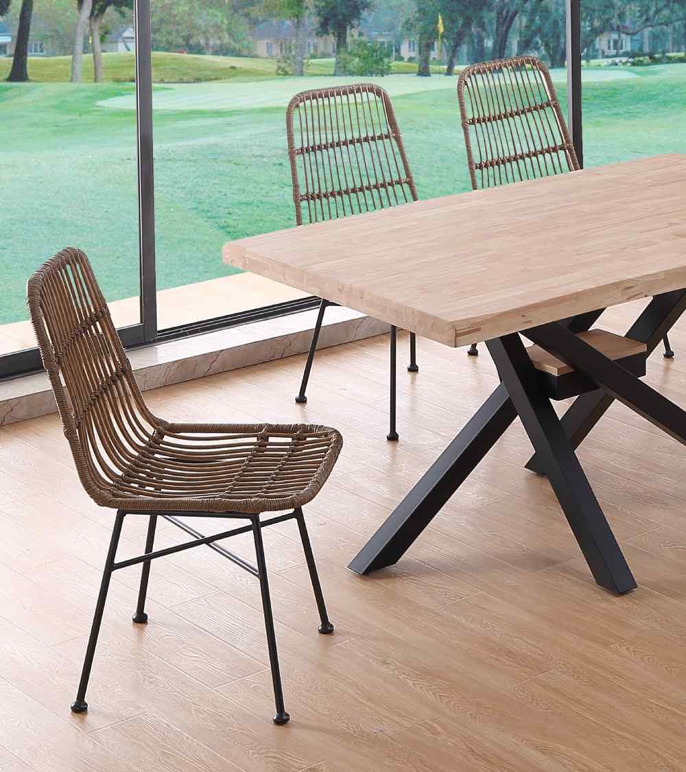 Pack 4 sillas de ratán BANGLI