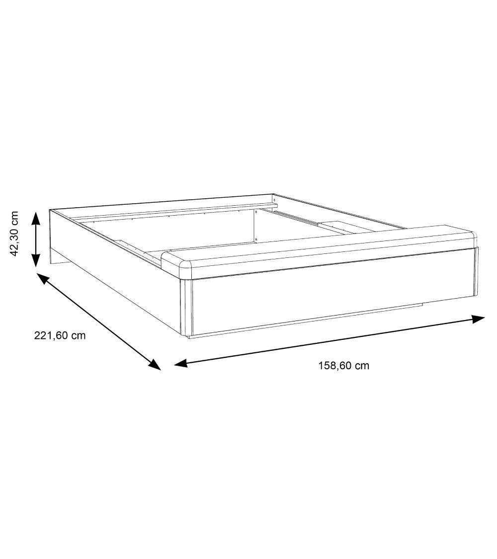 Cama canapé abatible + banco SATURN | Cambia Tus Muebles