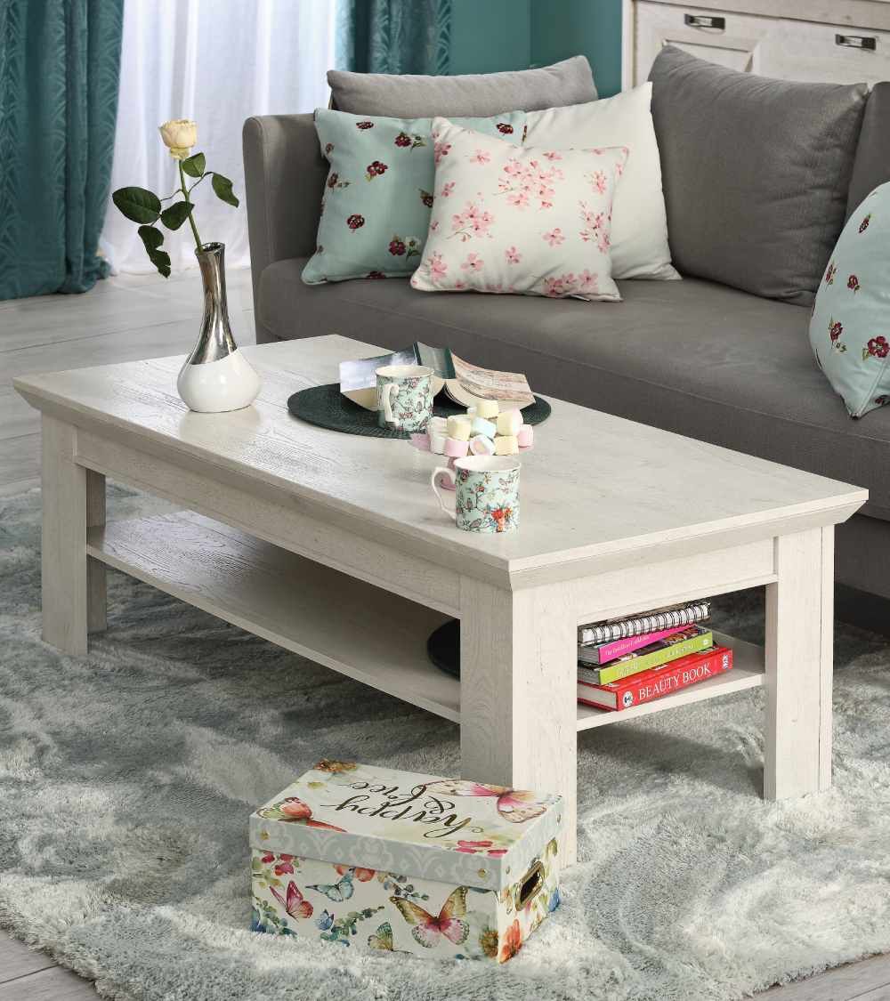 Mesa de centro KAREN rústica moderna