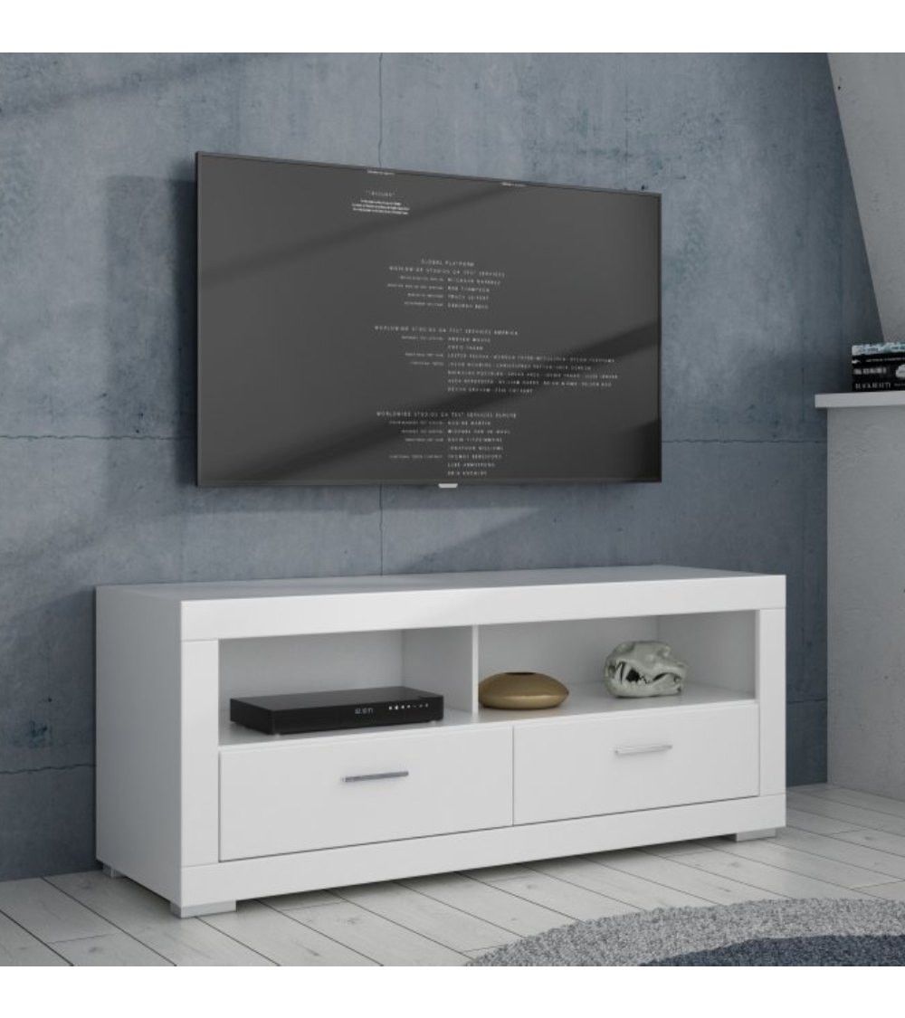 Mueble TV blanco SNOW 156 cm