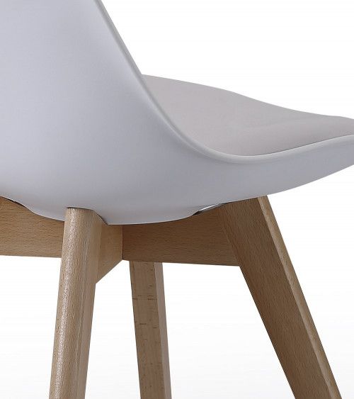 Pack de 4 sillas de comedor o cocina TULIPA