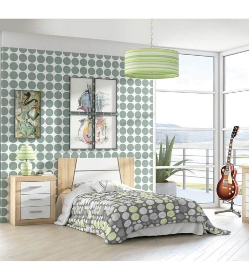 Mesita de noche 3 cajones JANA