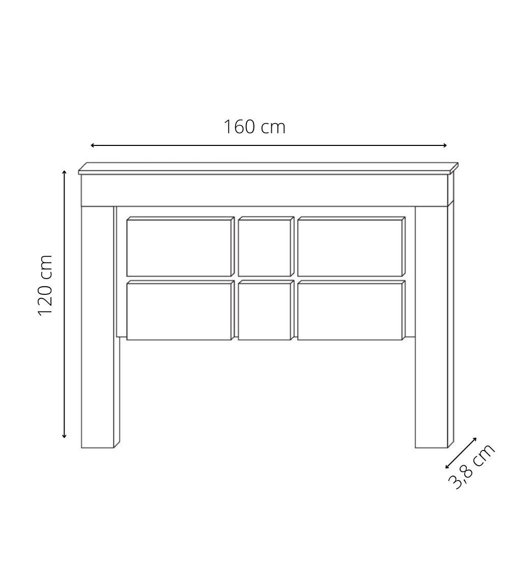 Cabecero cama 160 JANA