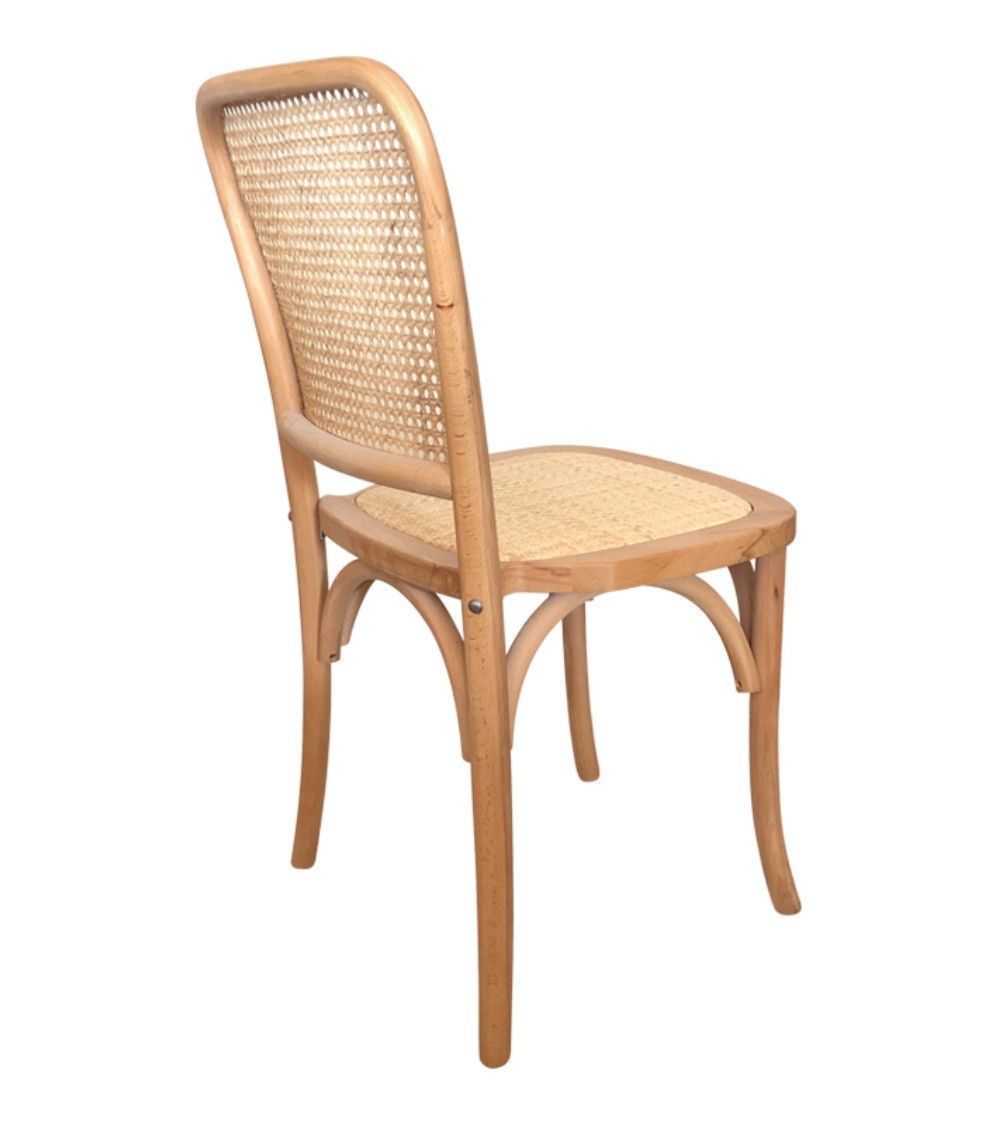 Pack 2 sillas comedor de ratán JULIA