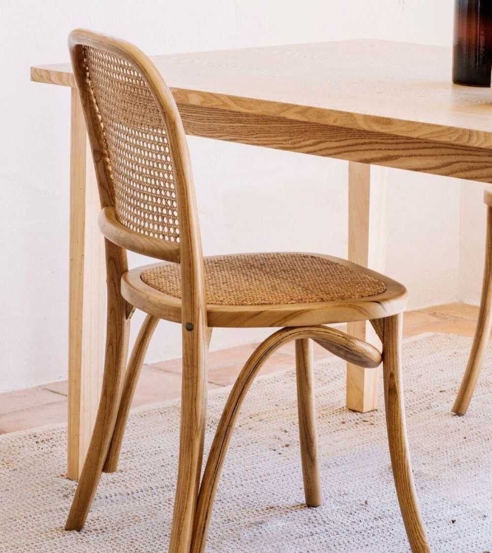 Pack 2 sillas comedor de ratán JULIA