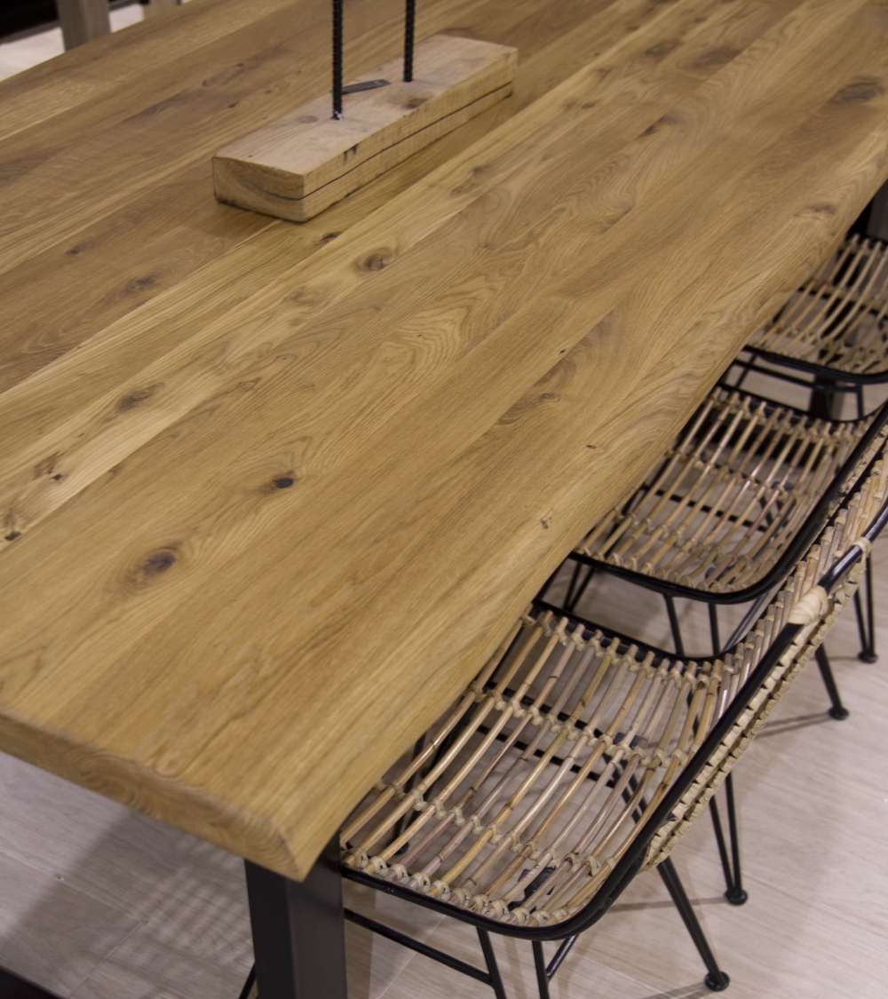 Mesa comedor industrial pata 'U' DERBY