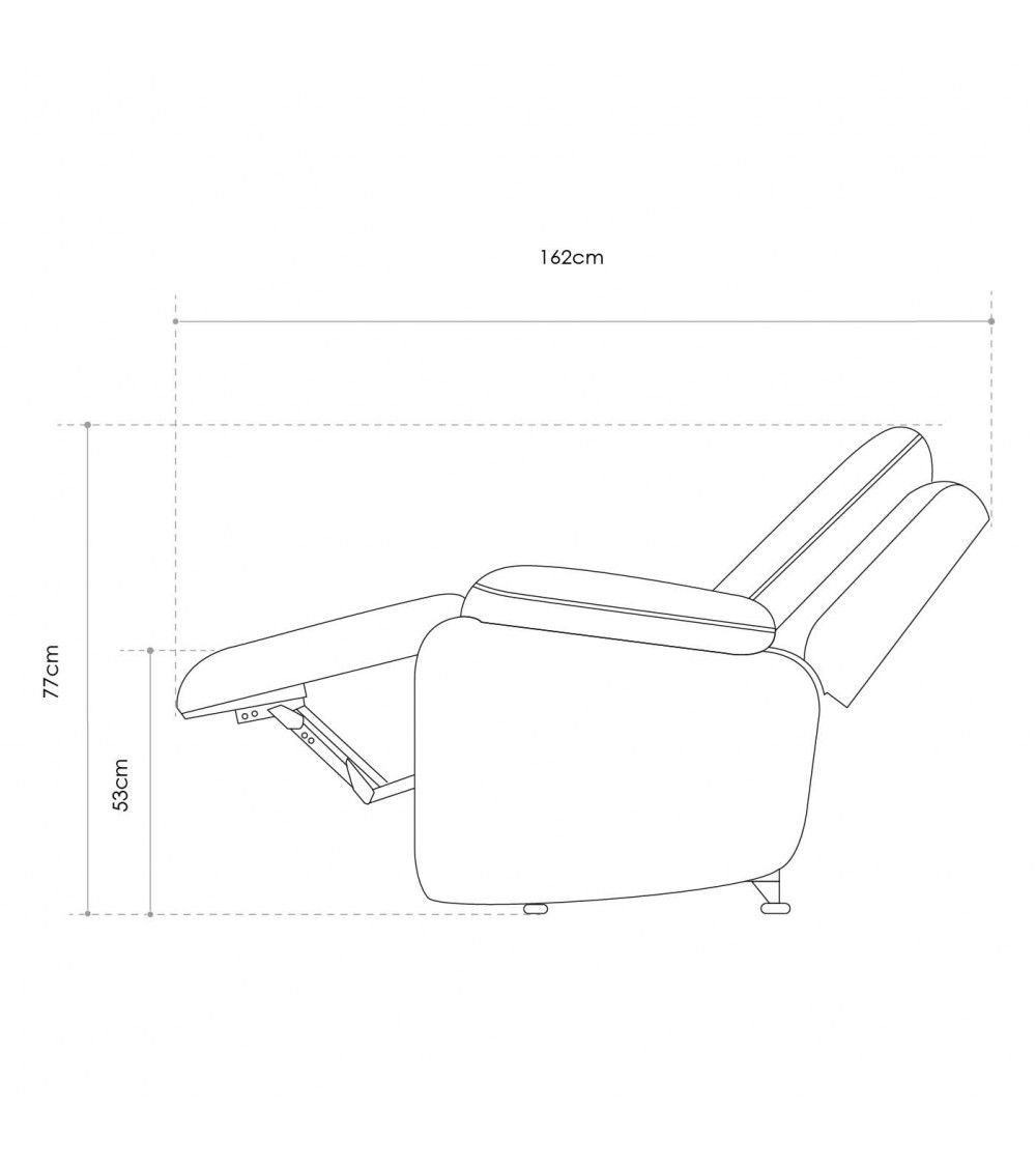 Sofá relax 2 plazas REIMON, sofá reclinable Sofá relax 2 plazas REIMON, sofá reclinable
