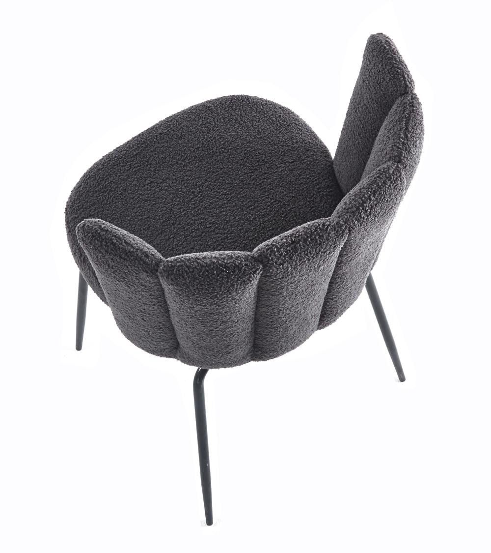 Pack de 4 sillas de comedor de borreguito NERTA