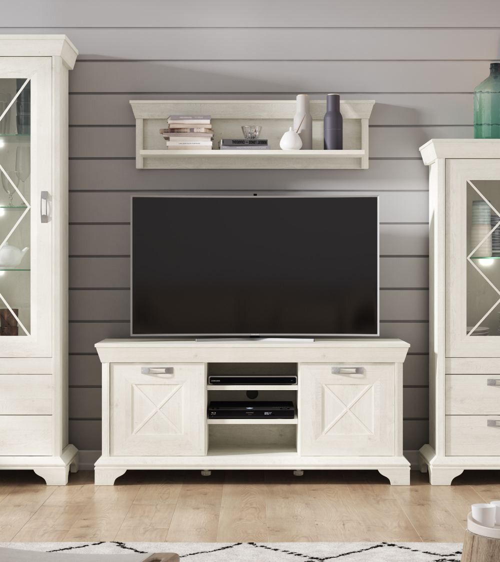 Estante de pared KAREN rústico moderno