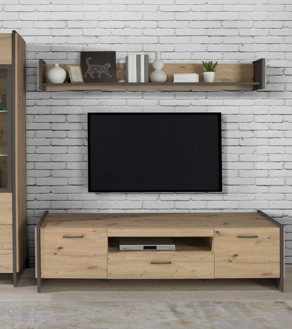 Mueble de TV de estilo industrial FRANK