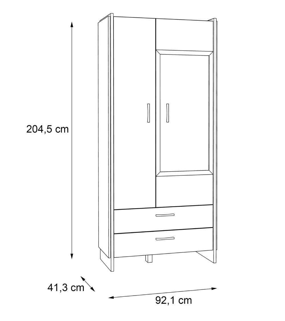 Vitrina alta industrial FRANK