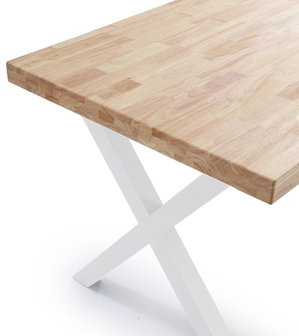 Mesa de comedor industrial DAREK pata X