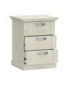 Mesita de noche 3 cajones KAREN