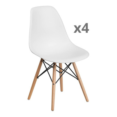 Pack de sillas de comedor NÓRDICA