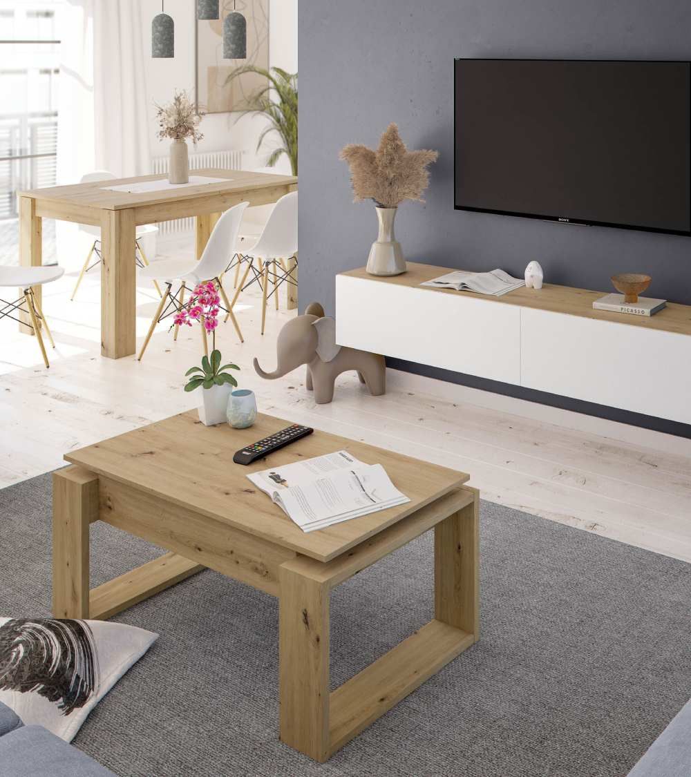 Mesa centro elevable KEILA