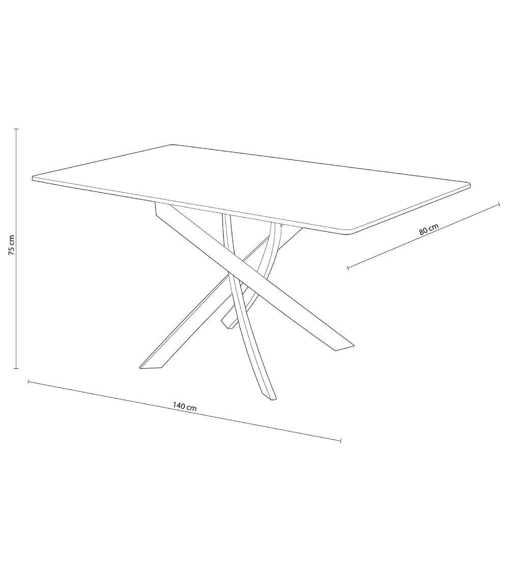 Mesa comedor industrial KITO