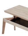 Mesa centro elevable de madera GALIA