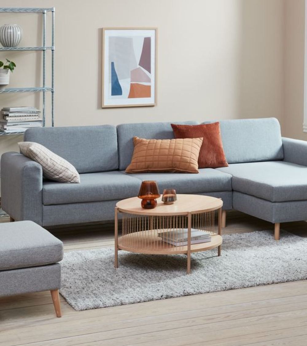 Mesa de centro redonda NASYA