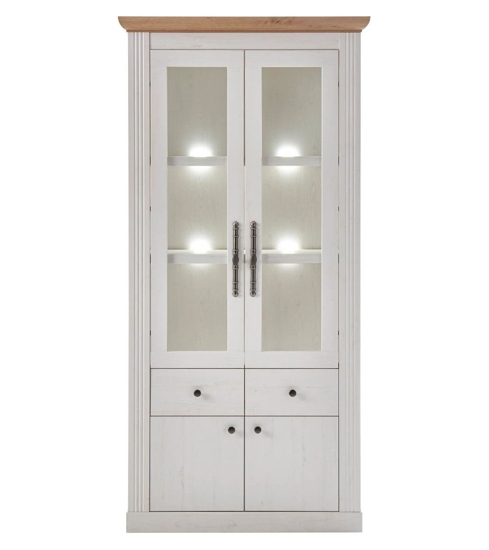 Vitrina doble MARKLE provenzal moderno