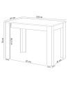Mesa cocina rectangular 109x67 KATIA