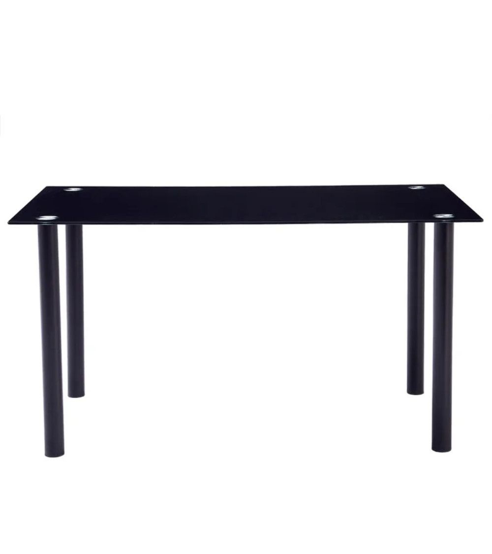 Mesa de cristal rectangular LEIDEN