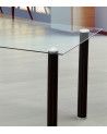 Mesa de cristal rectangular LEIDEN